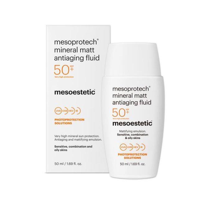 Mesoestetic Mineral Matt Antiaging Fluid SPF 50+ 50ml